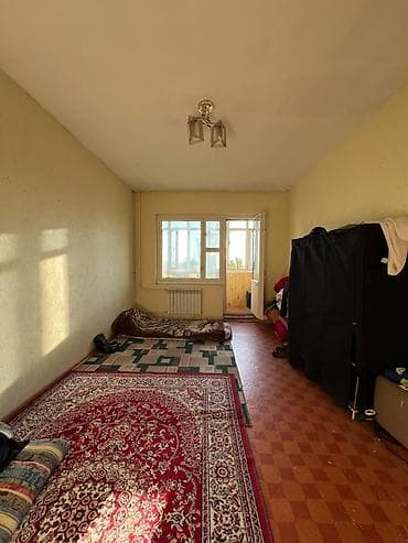 1: 1 комната, 33 м², Джал мкр (в т.ч. Верхний, Нижний, Средний) 105 серия, 4 этаж — 1