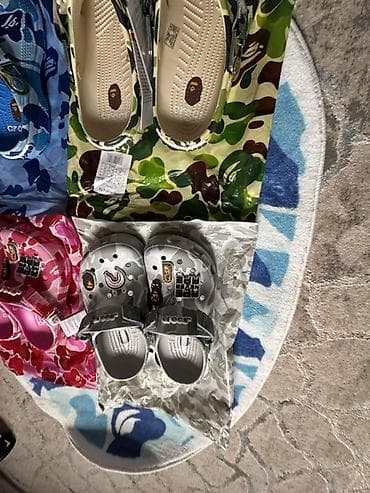 bape обувь: Сабо, 37, 38, 39, Crocs, Новый, Самовывоз, Бесплатная доставка — 1
