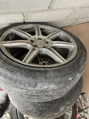 эвакуатор мерс: Колеса в сборе 255 / 55 / R 18, Лето, Б/у, Комплект, Легковые, Литые, отверстий - 5 — 1