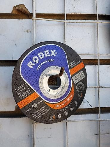 Диск отрезной RODEX для металла - Тип: отрезной круг по металлу at lalafo.kg Диск отрезной RODEX для металла - Тип: отрезной круг по металлу