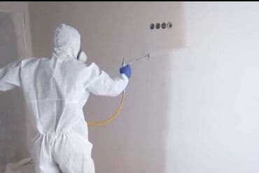 безвоздушная покраска стен: Покраска стен, Покраска потолков, Покраска дверей, На масляной основе, На водной основе, Больше 6 лет опыта — 1