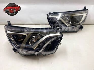 rav4: Комплект передних фар Toyota 2017 г., Новый, Аналог — 1