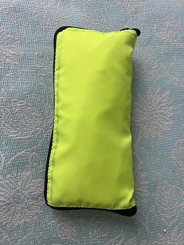 Жеке буюмдар: Складной рюкзак-мешок неонового салатового цвета. - Легкий — 1