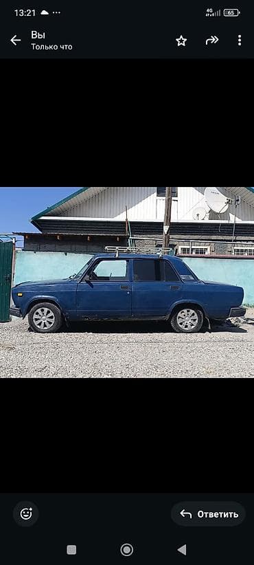 бампер лада приора: ВАЗ (ЛАДА) 2107: 2009 г., 1.6 л, Бензин, Седан — 4