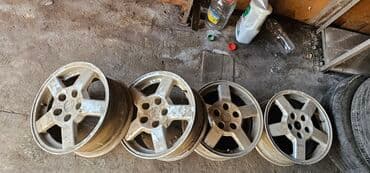 цена титановых дисков на 13: Литые Диски R 15 Комплект, отверстий - 5, Б/у — 1