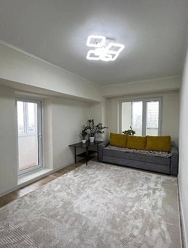 osh flat: 2 комнаты, 60 м², 7 мкр 10 этаж, Свежий ремонт — 5