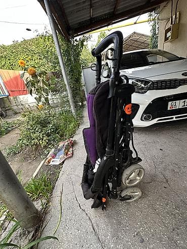 easywalker charley: Коляска, цвет - Черный, Б/у — 10