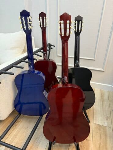 гитарага алмашам: Гитара классическая, с комплектом, 39 дюймов, 4/4 Широкий гриф — 2