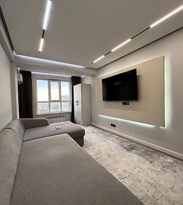 osh flat: 2 комнаты, 63 м², Пишпек 7 этаж, Дизайнерский ремонт — 3