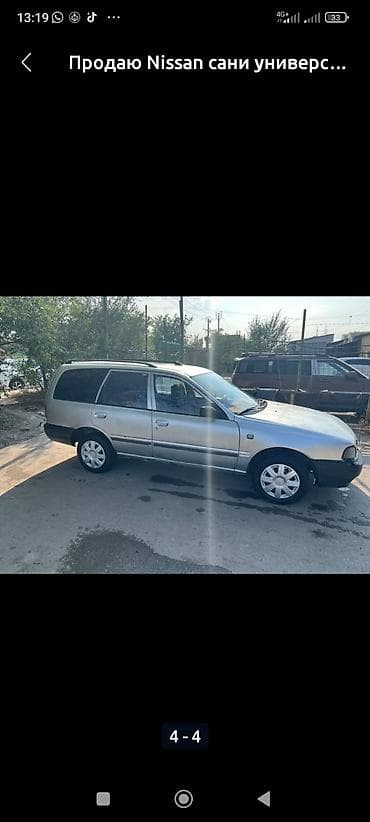 terrano 2: Nissan Sunny: 1992 г., 1.5 л, Механика, Бензин, Универсал — 1
