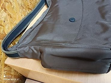 Ювелирные изделия: Сумка через плечо (мессенджер), темно‑серая - Формат: горизонтальная — 2