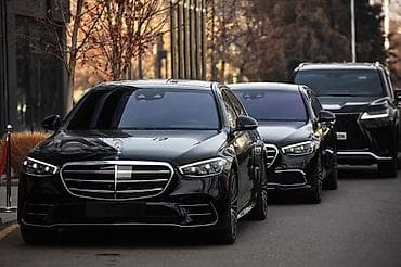 аренда автомобиля matiz: Мерседес W223 S580 Long 2021 года. Услуги трансфера по городу Бишкек — 4