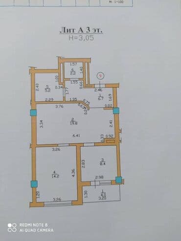 индивидуальные квартиры: 2 комнаты, 62 м², Элитка, 3 этаж, Евроремонт — 11