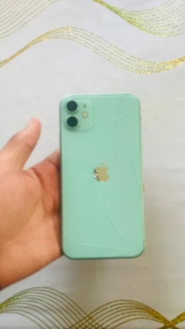 IPhone 11, 128 ГБ, Жашыл, 77 % — 2