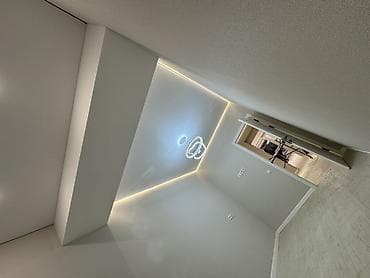 электро м: Натяжной потолок Матовое Монтаж — 9