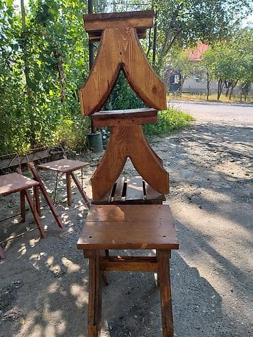 Табуретка, Новый, Дерево, Не раскладной — 2