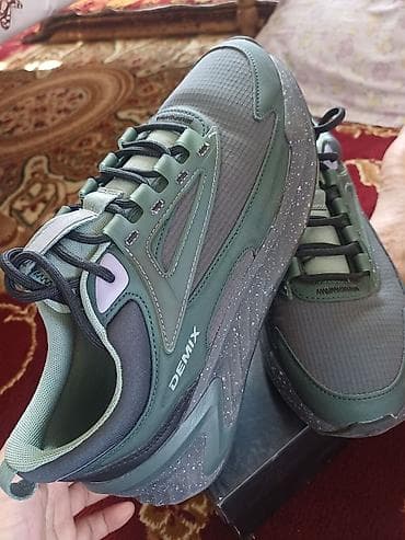 nike react: Мужские кроссовки, 39, 39.5, Demix, Б/у, цвет - Зеленый — 2