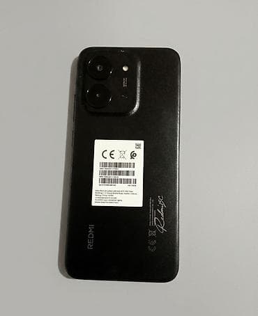 Redmi, Redmi 15C, Б/у, 128 ГБ, цвет - Черный, 2 SIM
