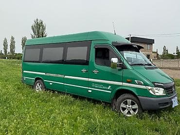 автокредит на бу авто бишкек: Mercedes-Benz Спринтер: 2001 г., 2.7 л, Кол менен иштөөчү, Дизель, Бус — 6