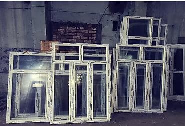 Готовое пластиковое окно, Тип окна: Панорамные, Без установки, Без рассрочки