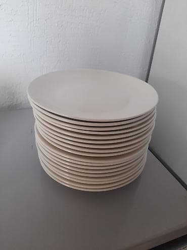 рис для плова: Набор обеденных тарелок, классический белый цвет. Описание: - Тип — 1