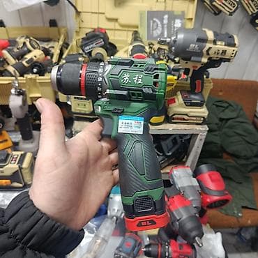 Типография үчүн жабдуулар: Аккумуляторная бесщеточная дрель‑шуруповерт Основные характеристики — 1