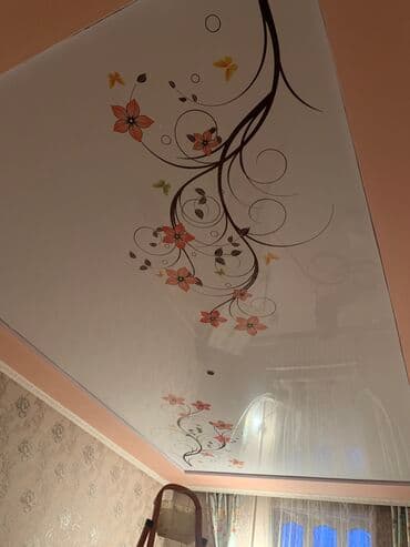 туркменский текстиль бишкек: Керме шыптар Жылтырак, Жылтырабаган, 3D потолоктор Монтаждоо, Кепилдиги, Демонтаждоо — 24