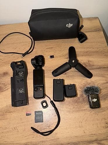 🔥 DJI Osmo Pocket 3 Creator Combo + карта памяти 256 GB | Полный at lalafo.kg 🔥 DJI Osmo Pocket 3 Creator Combo + карта памяти 256 GB | Полный