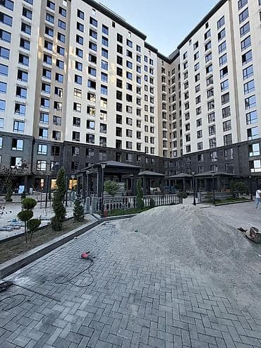 4: 1 комната, 51 м², Городская больница №4 (ул. Айни) Элитка, 13 этаж, ПСО (под самоотделку) — 3