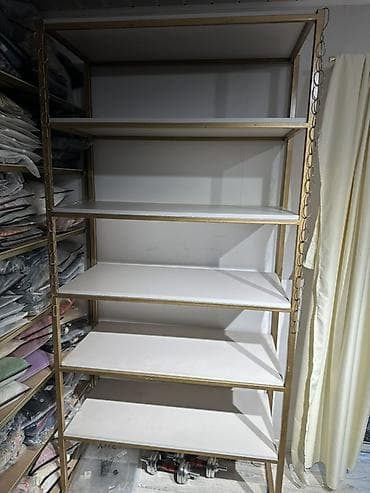 Полка для магазина, Б/у, Железо, Самовывоз, Платная доставка at lalafo.kg Полка для магазина, Б/у, Железо, Самовывоз, Платная доставка