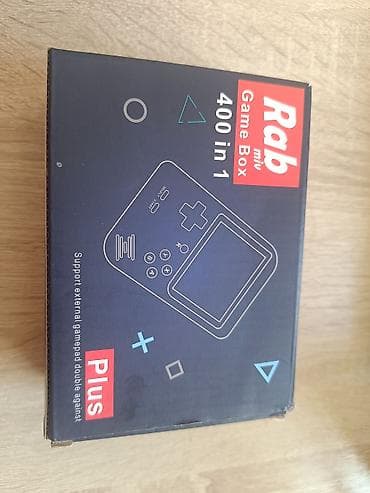 Портативная игровая приставка Rab mini Game Box Plus — 400 in 1 -