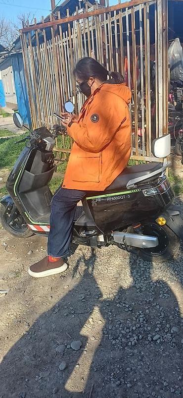 электронной скутер: Электроскутер HEPING HP800DQT-3 - Тип: городской электроскутер - — 8