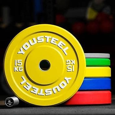 Спорт и отдых: Олимпийские бамперные блины YOUSTEEL - Профессиональное качество — 2