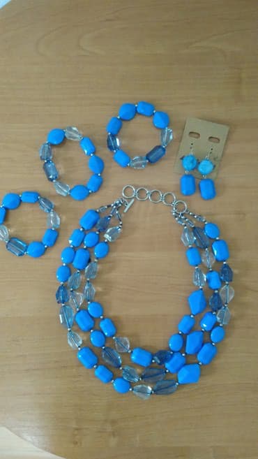 свадебное платье трансформер 2 в 1: Колье можно надеть как бусы +серьги+3браслета ! 3/1
Орифлейм — 2