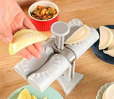 пончик аппарат: Пельменница — станок для лепки пельменей/вареников - Двухпозиционный — 3