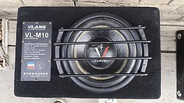 pass: Активный сабвуфер VLANG VL-M10 (10") Характеристики: - Тип: активный — 3