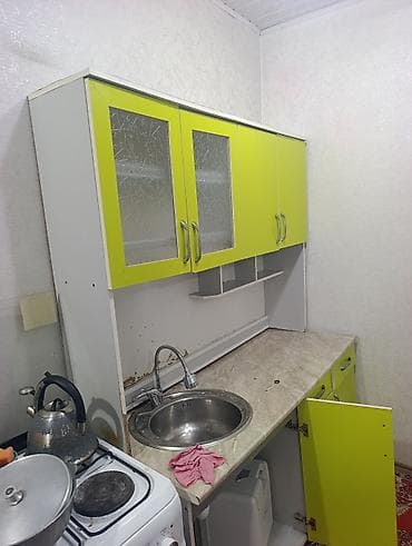 маленькие кухонные шкафы: Кухонный гарнитур, цвет - Зеленый — 1