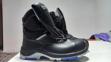 Защитная кожаная обувь с металлическим подноском,размер 44 at lalafo.kg Защитная кожаная обувь с металлическим подноском,размер 44
