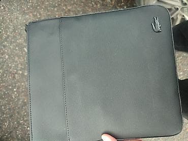 барсетка кожанная: Барсетка, Материал: Натуральная кожа, Застежка на магните, Новый — 3