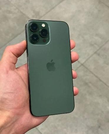 IPhone 13 Pro Max, Б/у, 256 ГБ, Alpine Green, Чехол, 81 %