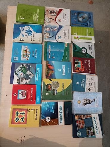 Книги и журналы: Подборка школьных учебников и пособий для начальной и средней школы — 2