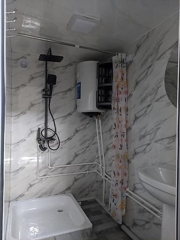 комнатный душ: Душевая кабина Квадратная, Размер: 1 Высота поддона: 2 см,Покрытие: Матовое — 1