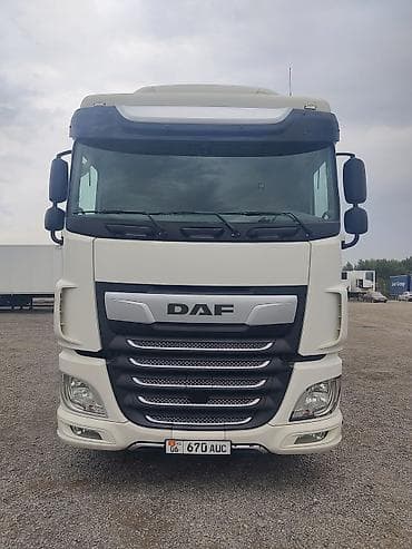 Транспорт: Тягач, DAF, 2019 г., Тентованный — 3
