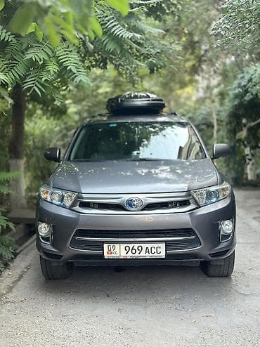 гибрид бензин: Toyota Highlander: 2011 г., 3.5 л, Автомат, Гибрид, Кроссовер — 6