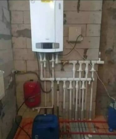 установка газового отопления в частном доме цена: Демонтаж отопления, Монтаж отопления, Установка металлических труб Больше 6 лет опыта — 5