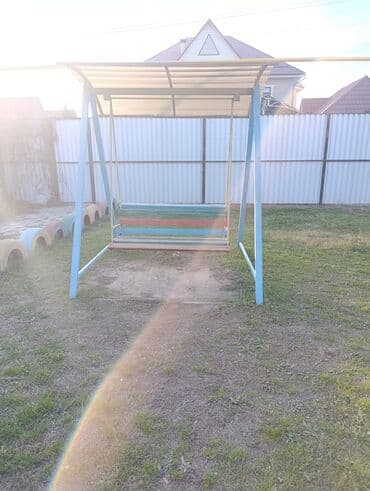 детская качеля складная: 🔊🔊🔊 Срочно продаю ‼️‼️‼️ Качели, Горку и Песочницу. Для детского — 2