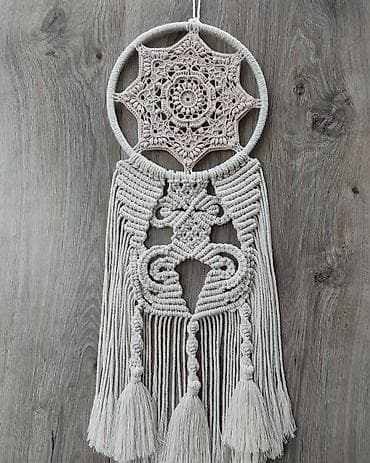 Сушилки: Ловец снов, для декора помещения, длина 73 см, ширина 25 см — 3