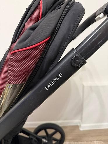 детский коляска бу: Коляска, Cybex, цвет - Черный, Б/у, Самовывоз — 9