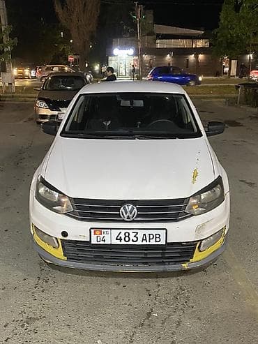 vw: Volkswagen Polo: 2018 г., 1.6 л, Автомат, Бензин, Седан — 1