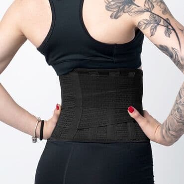 Пульсоксиметры: Корсет бандаж поясной для спины, тренировки, после родов Унисекс — 6